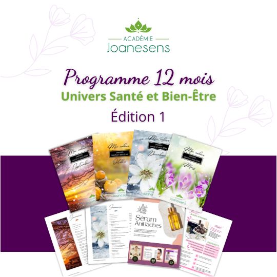 Programme 12 mois - Univers Santé et Bien-être - Edition1