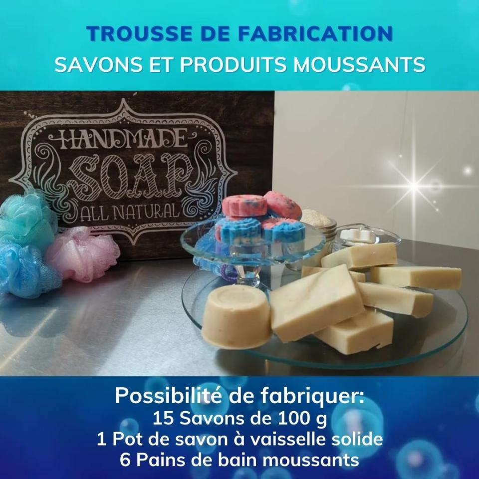 Trousse de fabrication Savons et produits moussants